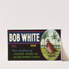 Bob White Brand Citrus Label (1930-1950)
