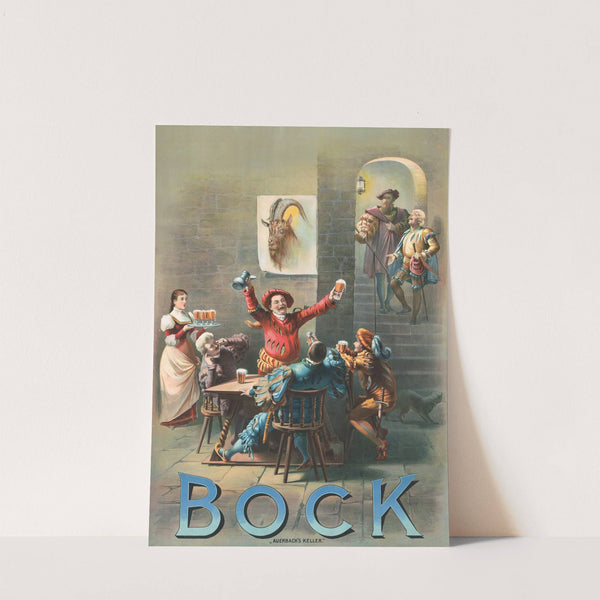 Bock, 'Auerbach's keller' by Henry Jerome Schile