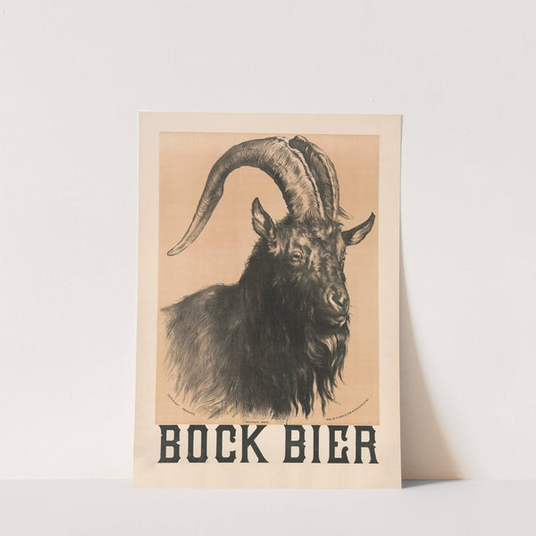 Bock Beer, mountain bock (1884) by Henry Jerome Schile