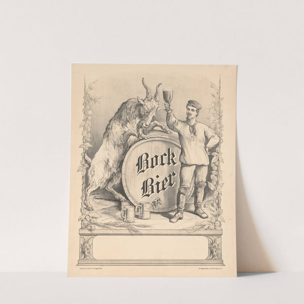 Bock Bier (1878) by Wittemann Bros.
