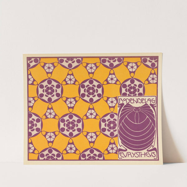 Bodenbelag Eurystheus (Eurystheus Floor Covering) by Koloman Moser