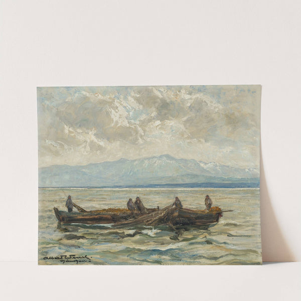 Bodenseefischer by Albert Wenk