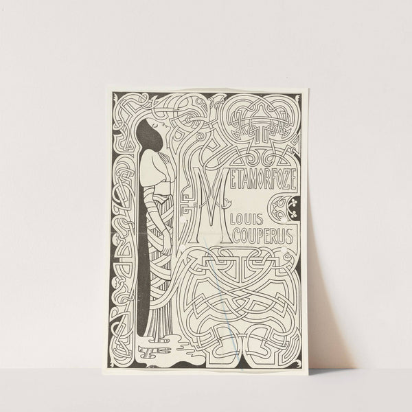 Boekband Metamorfoze by Jan Toorop