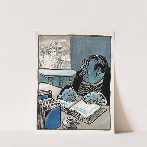 Boekhouder by Patricq Kroon