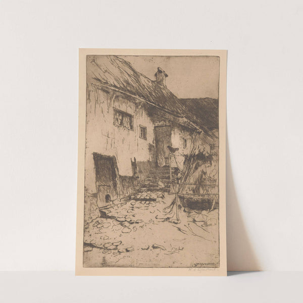 Boerderij (1888-1934) by Willem Adrianus Grondhout