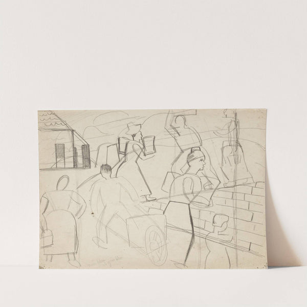 Boeren (1928) by Jean Brusselmans