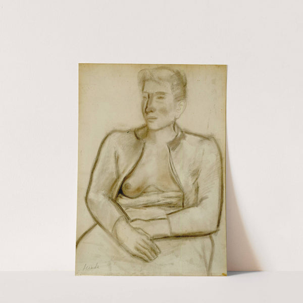 Boerin (1943) by Constant Permeke