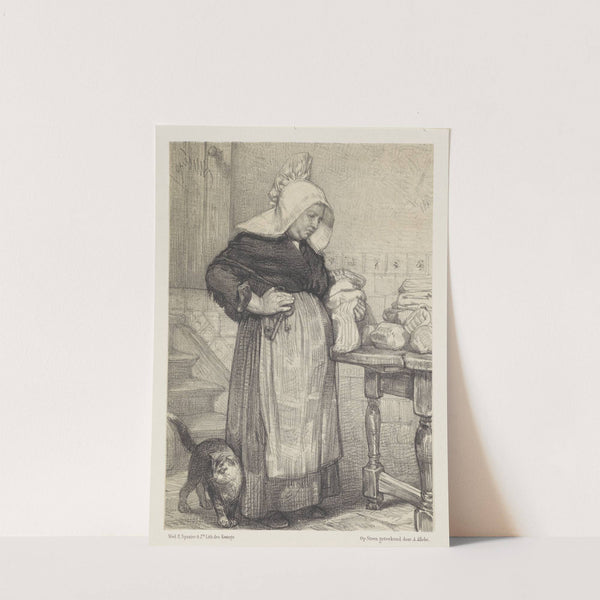 Boerin by August Allebé