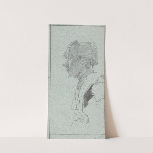 Boerinnetje met muts by Jan Veth