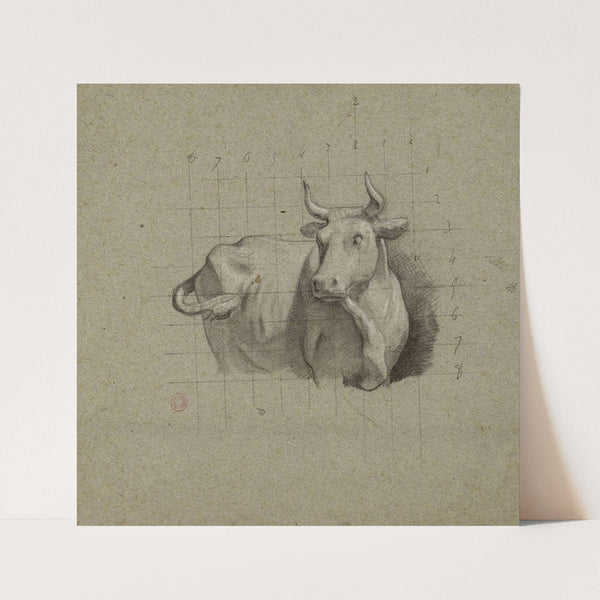 Boeuf by Jean-Achille Benouville