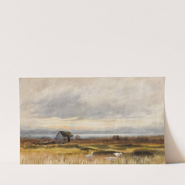 Bog Scene by William Percy French