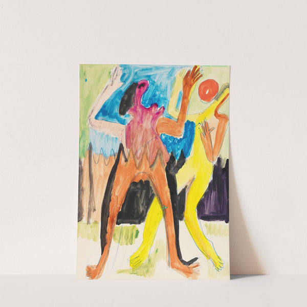 Bogenschütze by Ernst Ludwig Kirchner