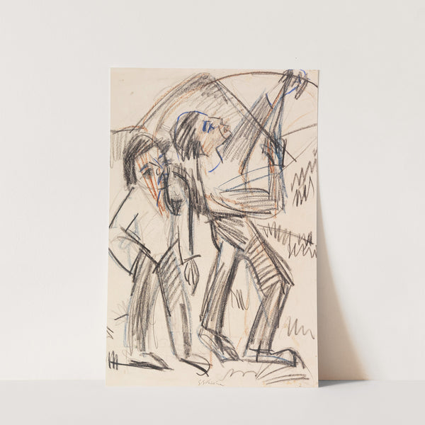 Bogenschütze (1920) by Ernst Ludwig Kirchner