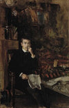 Bohême, Portrait Of The Norwegian Artist C. A. Dørnberger