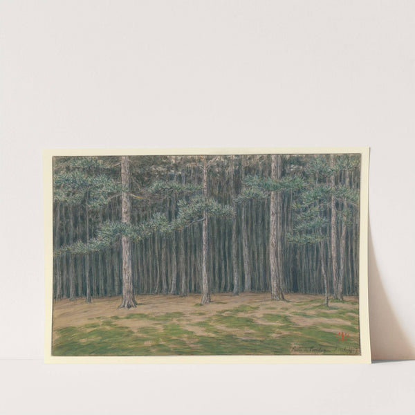 Bois de Boulogne (1903) by Henri Rivière