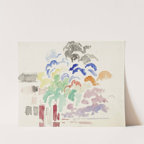 Boitsfort, het hek van het park by Rik Wouters