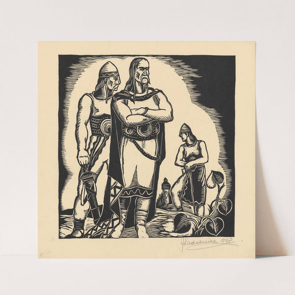 Boj za slobodu Pl.3 (1938) by Ján Ladvenica