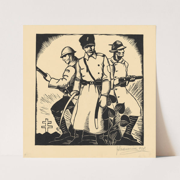 Boj za slobodu Pl.9 (1938) by Ján Ladvenica