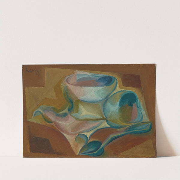 Bol et pomme by Juan Gris