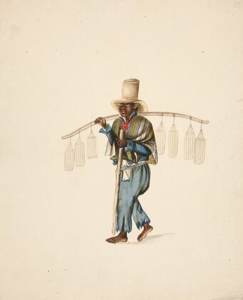 ‘Bolero’ Indian Man with Staff