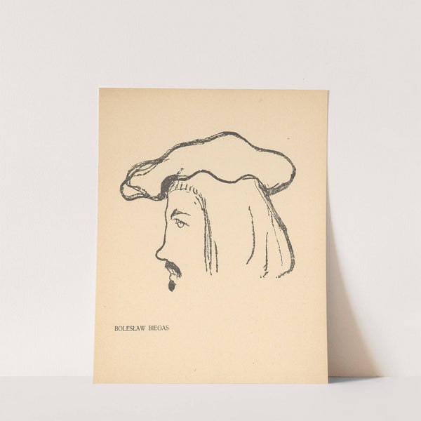 Bolesław Biegas (1904) by Kazimierz Sichulski