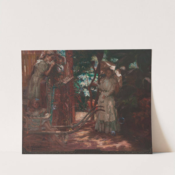 Bolhas de Sabão by Eliseu Visconti