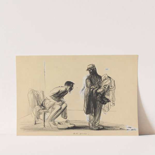 Bolo pacha (c. 1914-1919) by Jean-Louis Forain