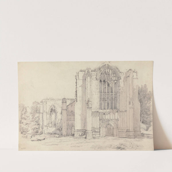 Bolton Abbey by Samuel Prout