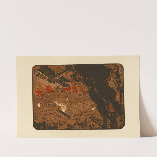 Bombardement nocturne d’une usine (Night Bombardment of a Factory) (1920)