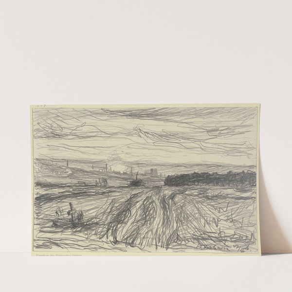 Bombardement of Reims by Jakob Nussbaum