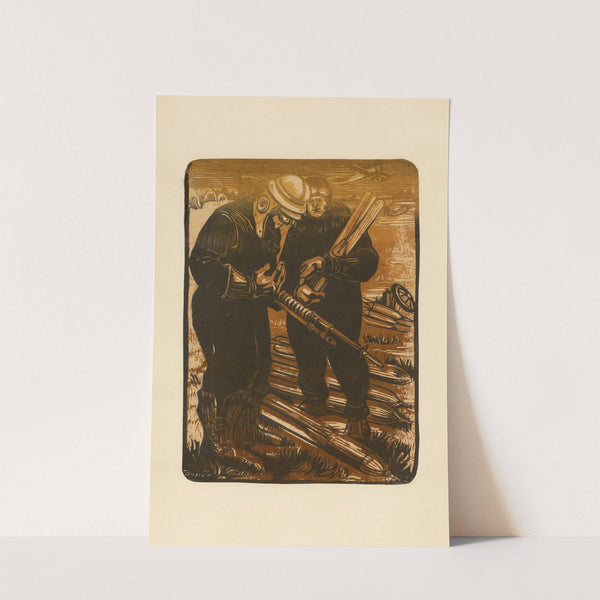 Bombardier et mitrailleur (Bomber and Machine Gunner) (1920)