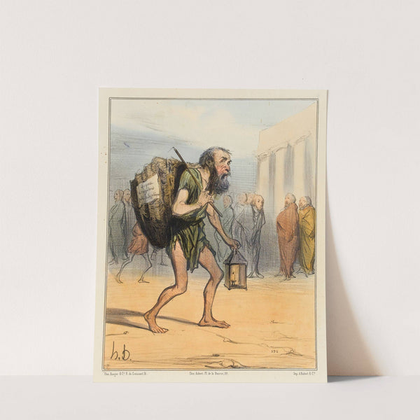 Bon mot du Temps (1833) by Honoré Daumier