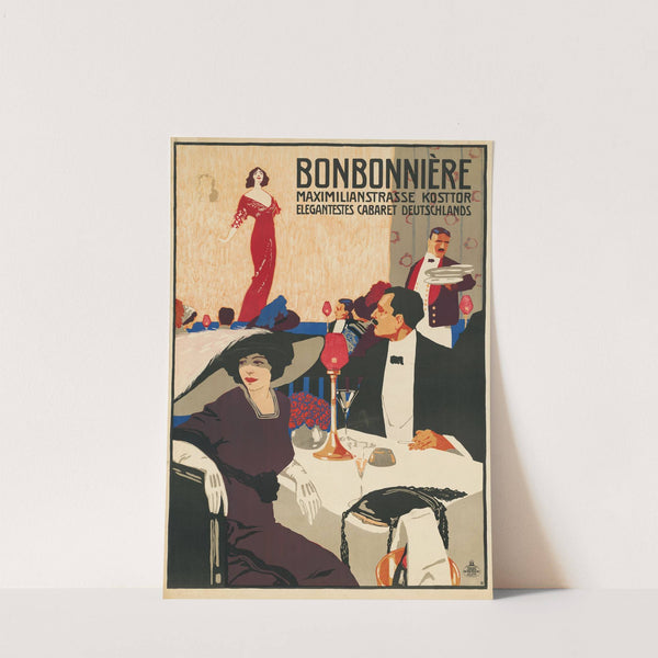 Bonbonnière. Cabaret (1911 - 1913) by Ludwig Lutz Ehrenberger