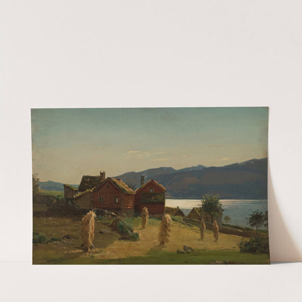 Bondestuer, Balestrand by Amaldus Nielsen
