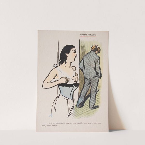 Bonheur conjugal (1902) by Hermann-Paul