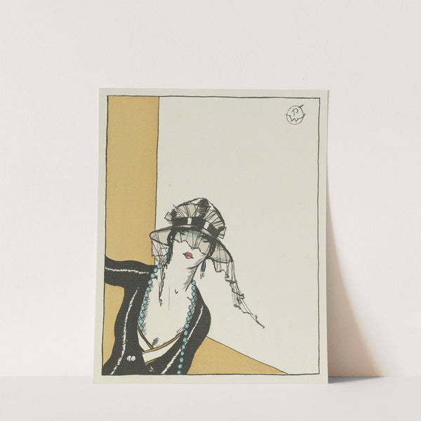 Bonjour! ; Chapeau, de Camille Roger (1921) by Porter Woodruff