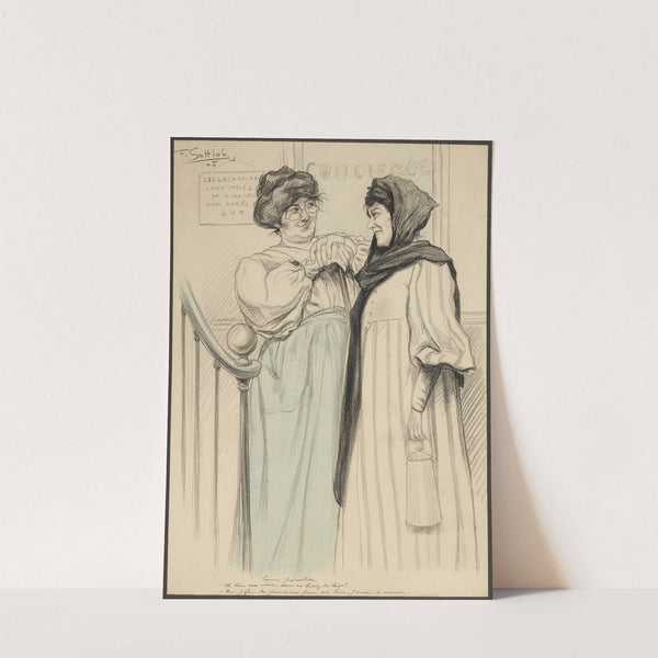 Bonne précaution (1905) by Fernand Louis Gottlob