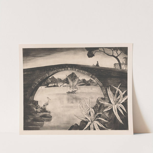 Boogbrug op Corsica (1922) by Lodewijk Schelfhout