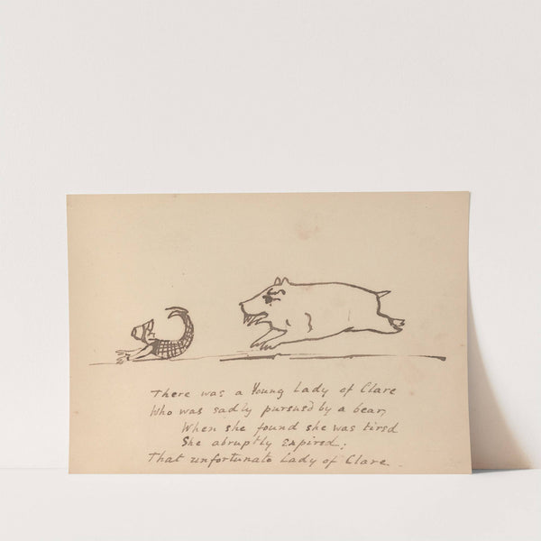 Book of nonsense Pl.35 (1850-1859) by Edward Lear