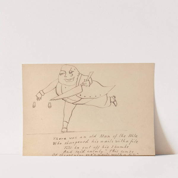 Book of nonsense Pl.38 (1850-1859) by Edward Lear