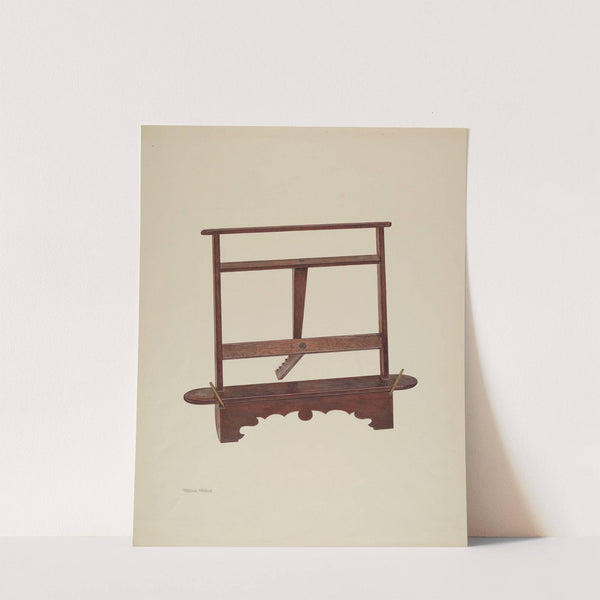 Book Rest - Mahogany by Frank M. Keane