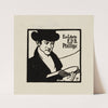 Bookplate; E.P.B. Philips (1900) by Joseph W. Simpson