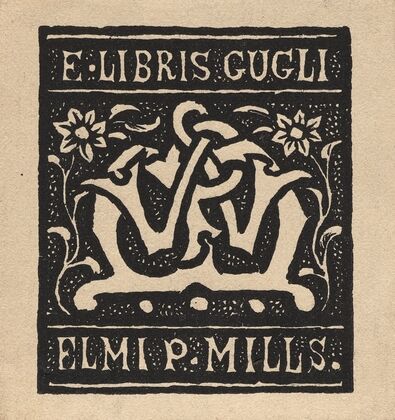 Bookplate; Elmi P. Mills