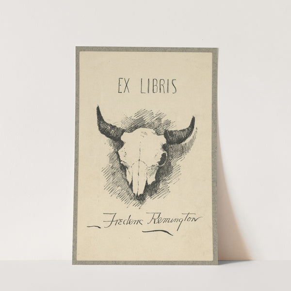 Bookplate of Frederic Remington (1880) by Frederic Remington
