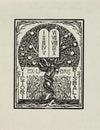 Bookplate of Victori Bisbal (1903 - 1910)