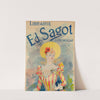 Bookstore Ed. Sagot (Date unknown) by Jules Chéret