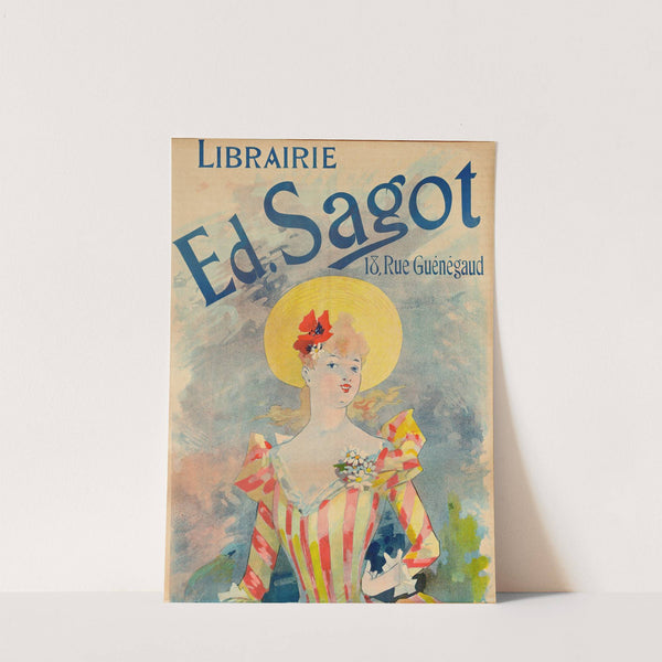 Bookstore Ed. Sagot (Date unknown) by Jules Chéret