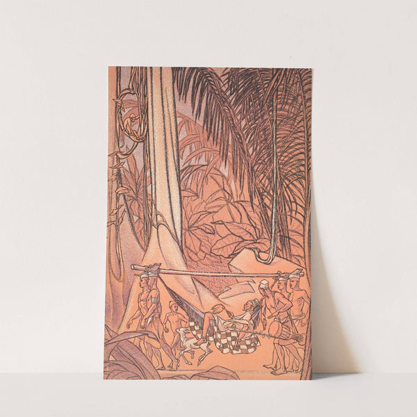 Boomba Lives in Africa Pl.1 by Cyrus Leroy Baldridge