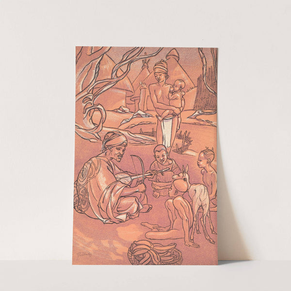 Boomba Lives in Africa Pl.3 by Cyrus Leroy Baldridge