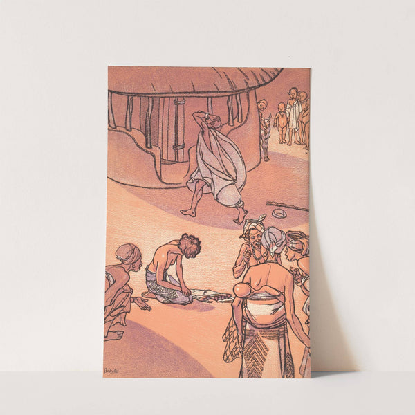 Boomba Lives in Africa Pl.4 by Cyrus Leroy Baldridge